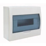 PVC Surface DB 8Way Empty