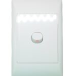 PVC switch 1L 4x2 box