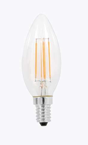 LED Filament candle bulb E14