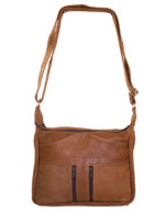 genuine leather shoulder bag 32cm