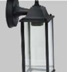 Outdoor Lantern Wall Lamp Black