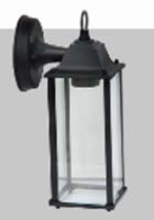 Outdoor Lantern Wall Lamp Black