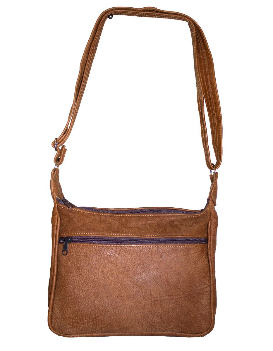 genuine leather shoulder bag 32cm 1