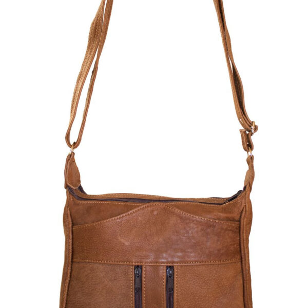 genuine leather shoulder bag 32cm
