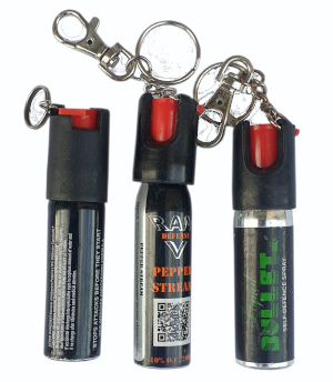Pocket Pepper Spray in Keychain Set of 3